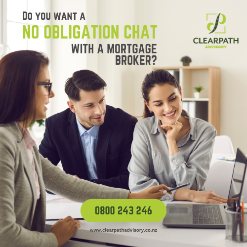 Couple chatting with a mortgage adviser