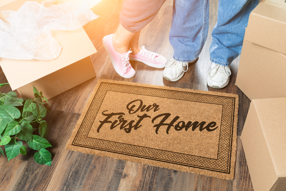 Unlocking the door to your first home, where dreams take root.