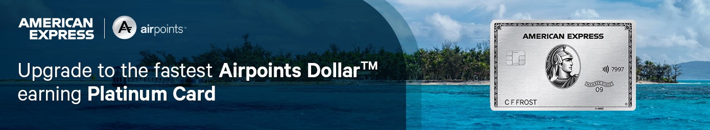 AMEX airpoints credit card