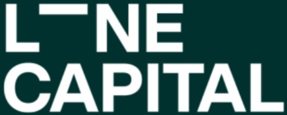 Line capital logo word wrapped